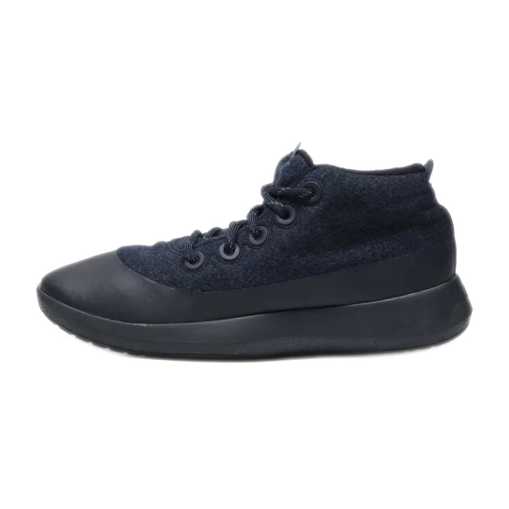 Allbirds Runner-Up Mizzles High-Top Sneakers Wool Black Colour For Men