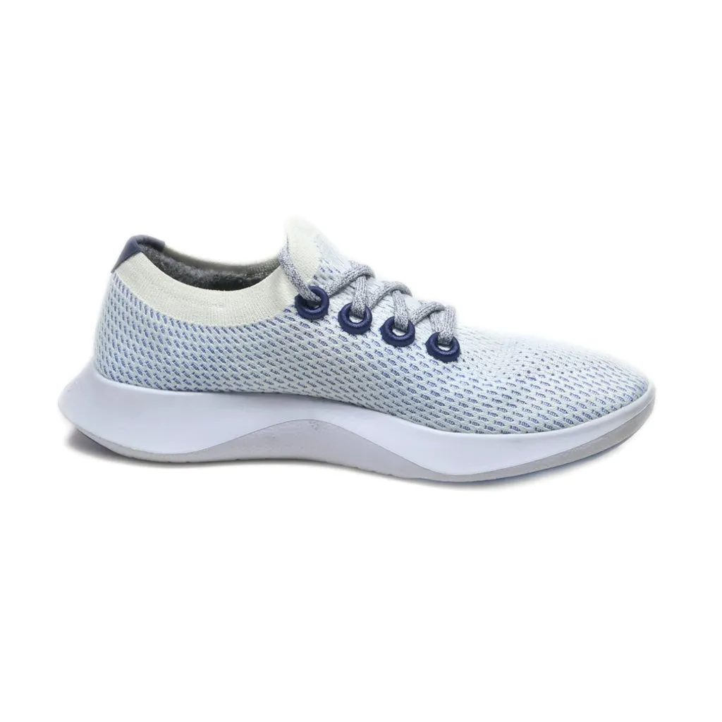 Allbirds Tree Dasher 1 Low-Top Sneakers Wool Blue Colour For Men