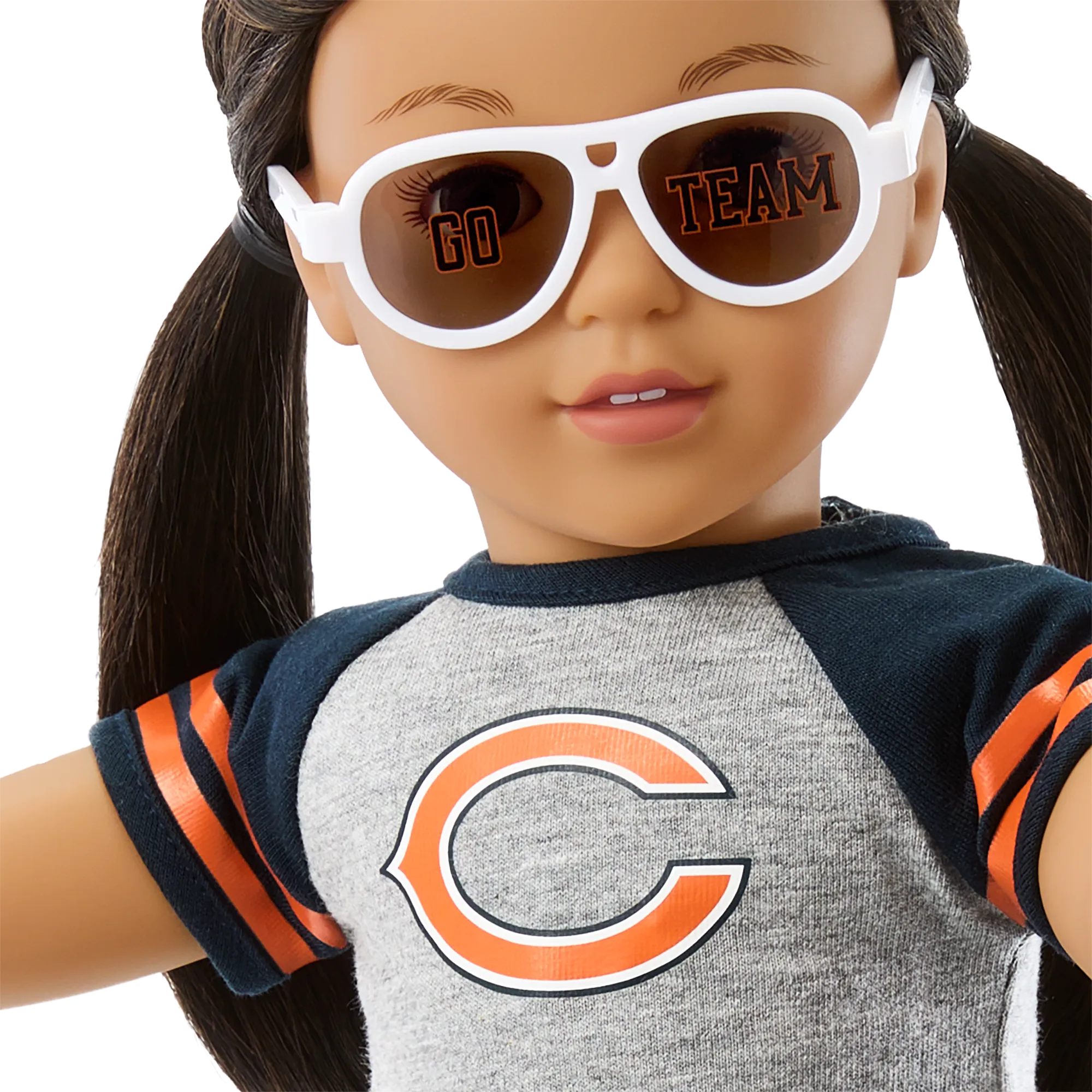 American Girl® x NFL Chicago Bears Fan Outfit & Accessories for 18-inch Dolls