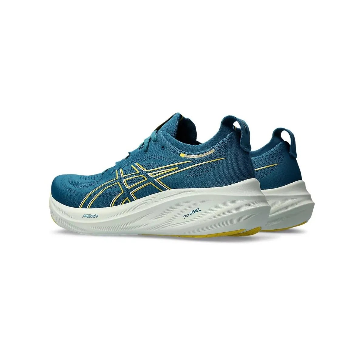 Asics Gel Nimbus 26 Green Yellow Shoes SS24