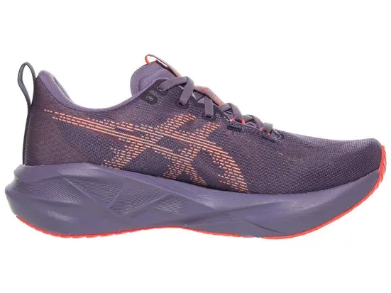 Asics | Novablast 5 | Men's | Greyish Purple/Coral Reef