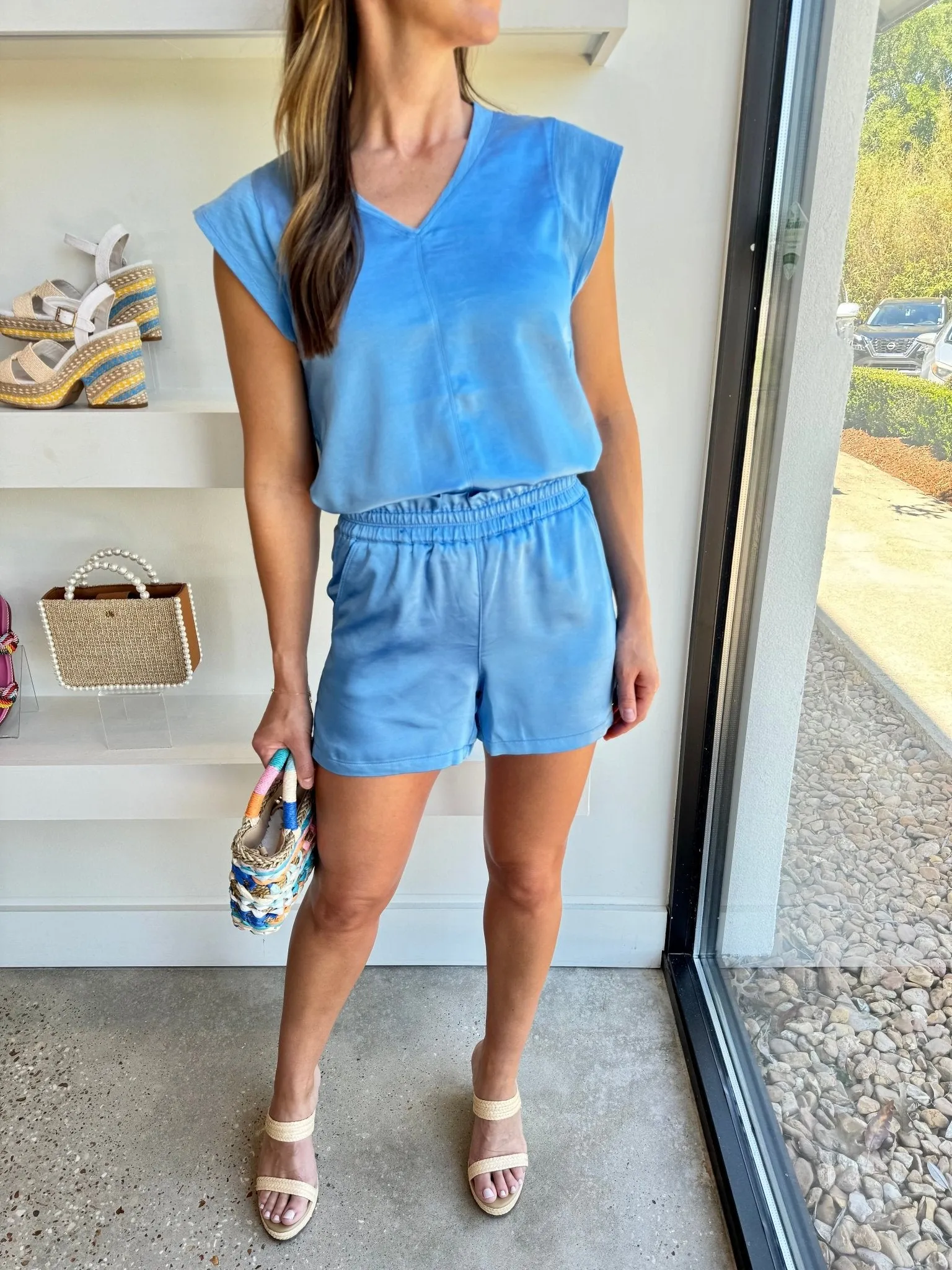 Azue Blue Lauren Short