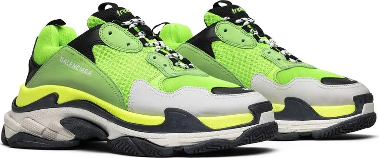 Balenciaga Triple S Sneaker Very Fluo, green