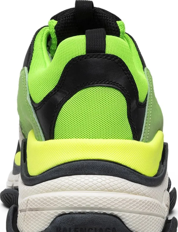 Balenciaga Triple S Sneaker Very Fluo, green