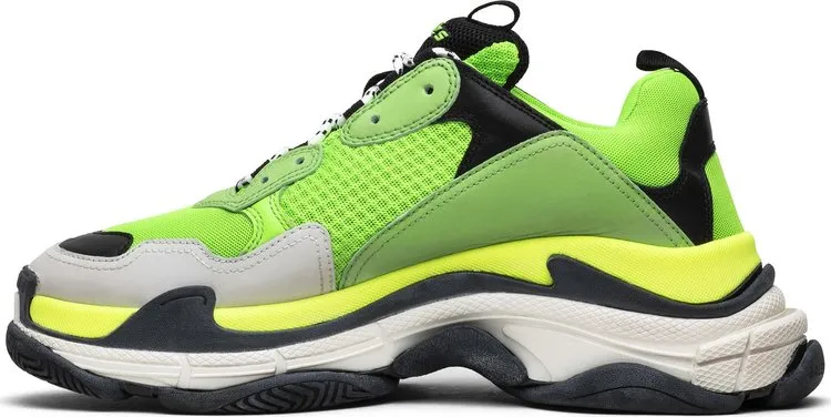 Balenciaga Triple S Sneaker Very Fluo, green