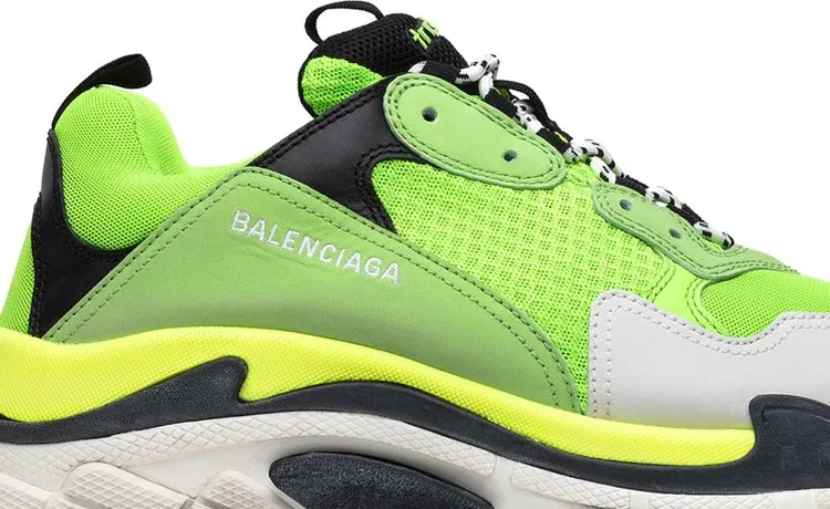 Balenciaga Triple S Sneaker Very Fluo, green