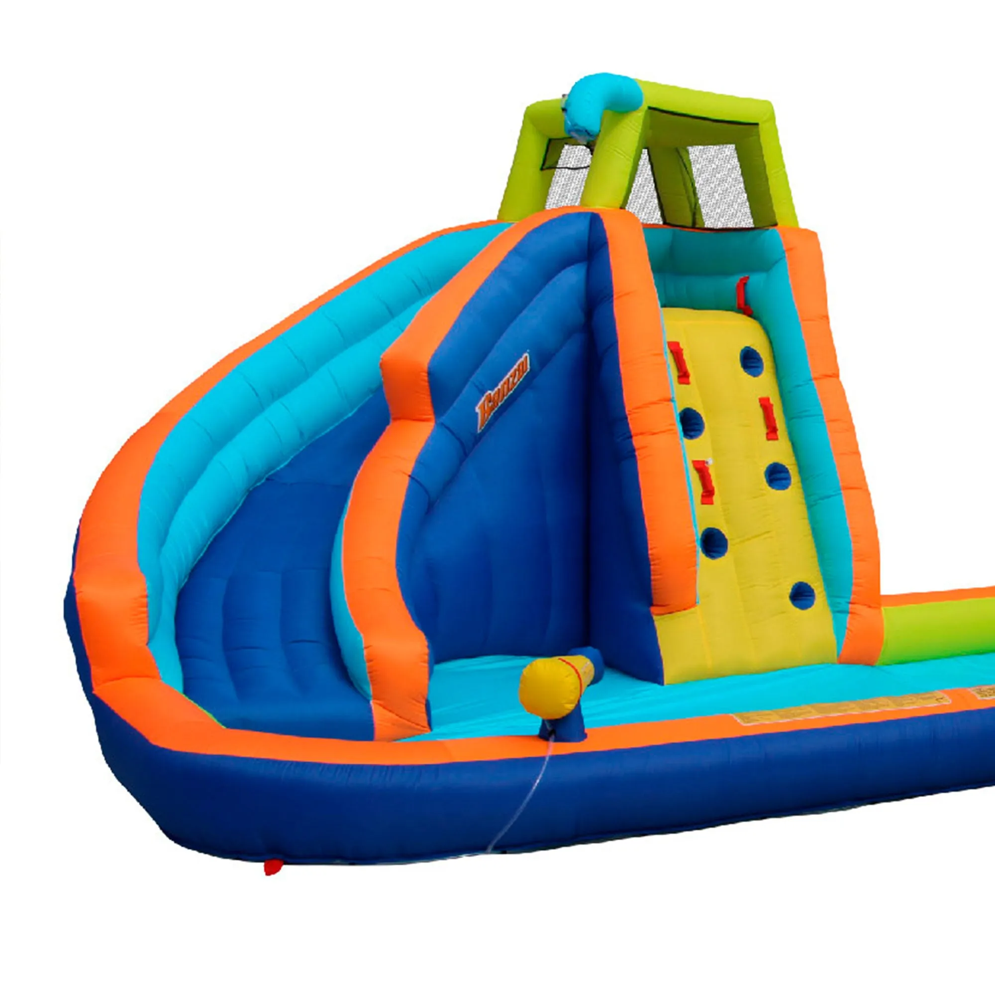 Banzai Hyper Drench 8-in-1 Giant Inflatable Water Slide Activity Splash Park