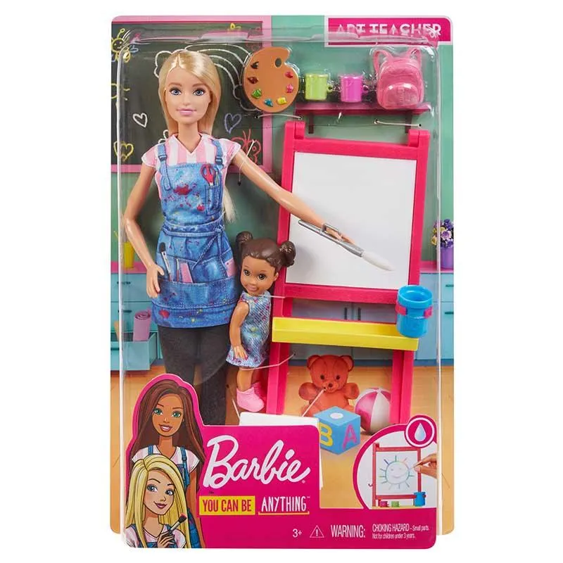 Barbie Art Teacher Doll & Playset