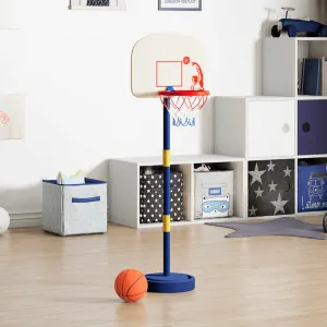 Basketball Stand with Ball and Pump Adjustable Height 90/121 cm