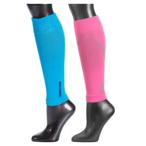 Be Shapy 2 Pack Unisex Sports Sleeve Calf Compression  Socks