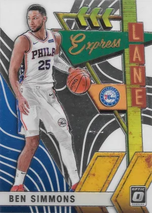 Ben Simmons, Express Lane, 2019-20 Panini Donruss Optic Basketball NBA