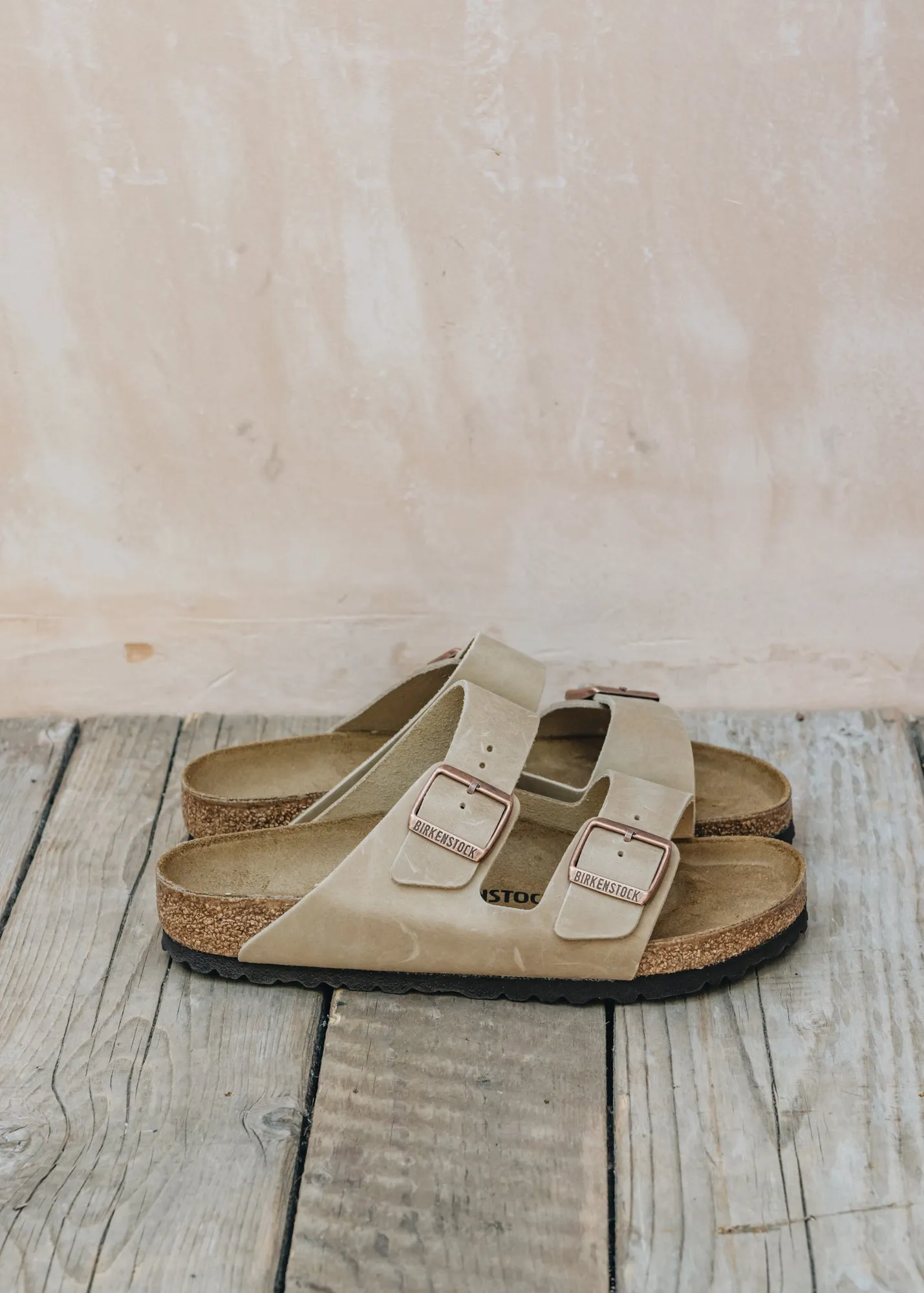 Birkenstock Arizona Sandals in Tobacco Brown