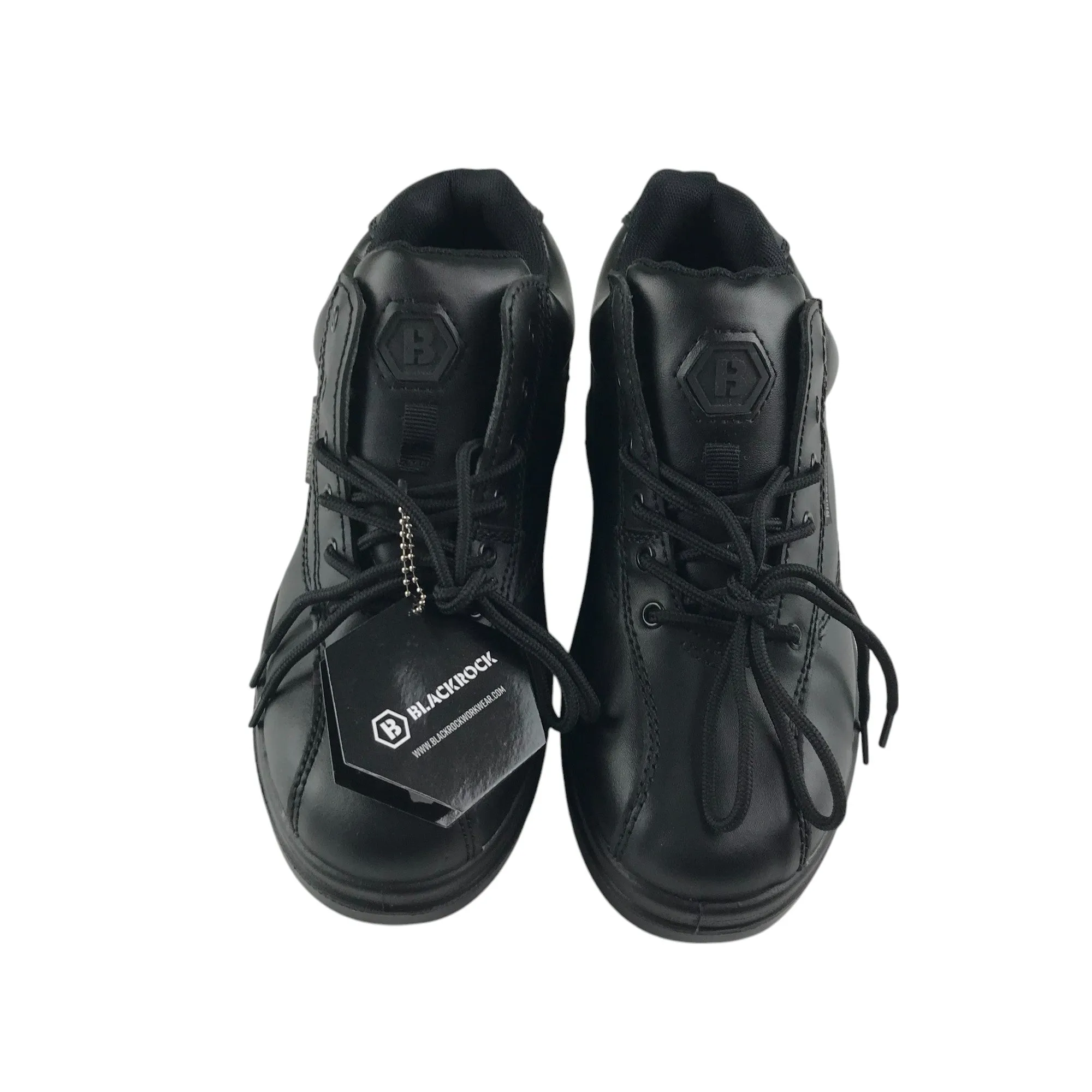 Blackrock trainers shoe size 4 black with laces