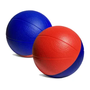 Botabee 4" Mini Foam Basketball for Over The Door Mini Hoop Basketball Games, 2 Pack