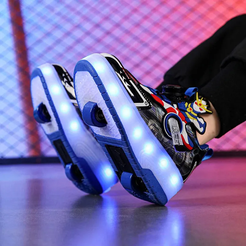 Boys' roller skating rampage shoes