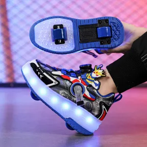 Boys' roller skating rampage shoes