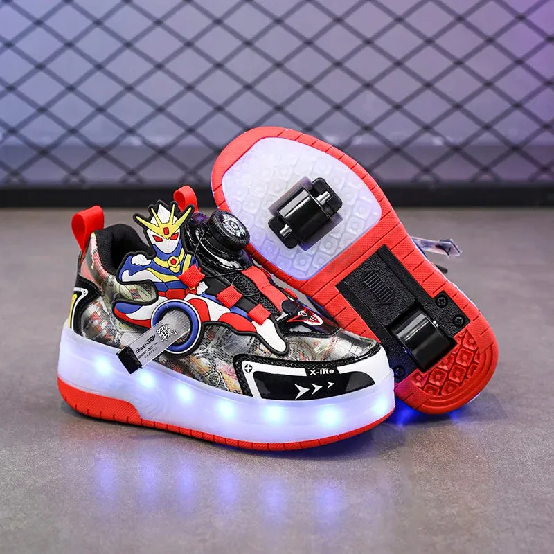 Boys' roller skating rampage shoes