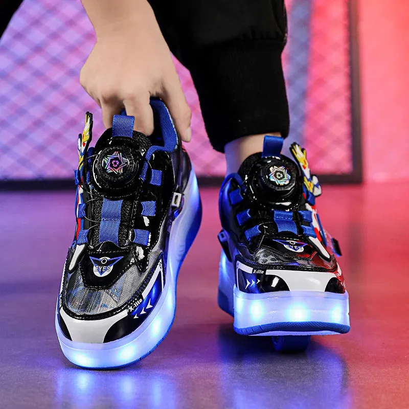 Boys' roller skating rampage shoes