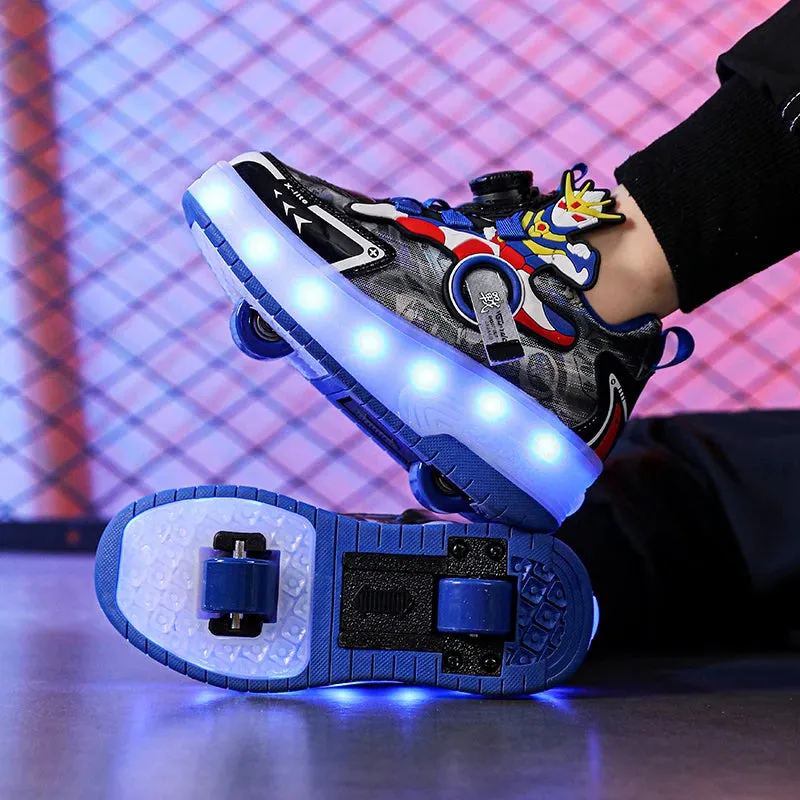 Boys' roller skating rampage shoes