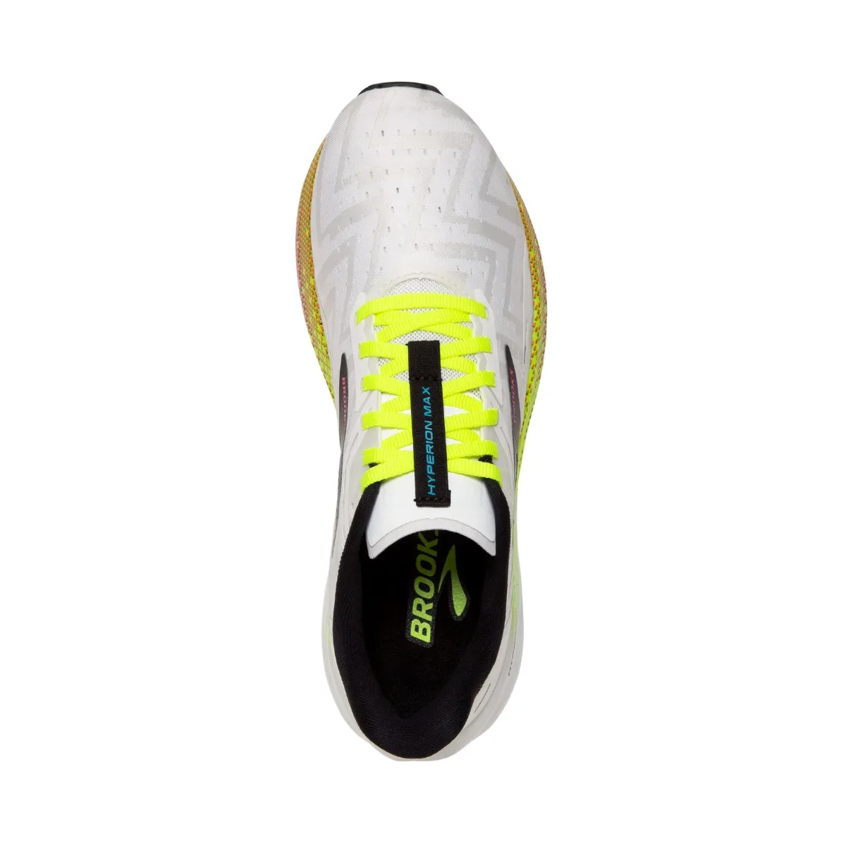 Brook Hyperion Max White Yellow SS24 Shoes