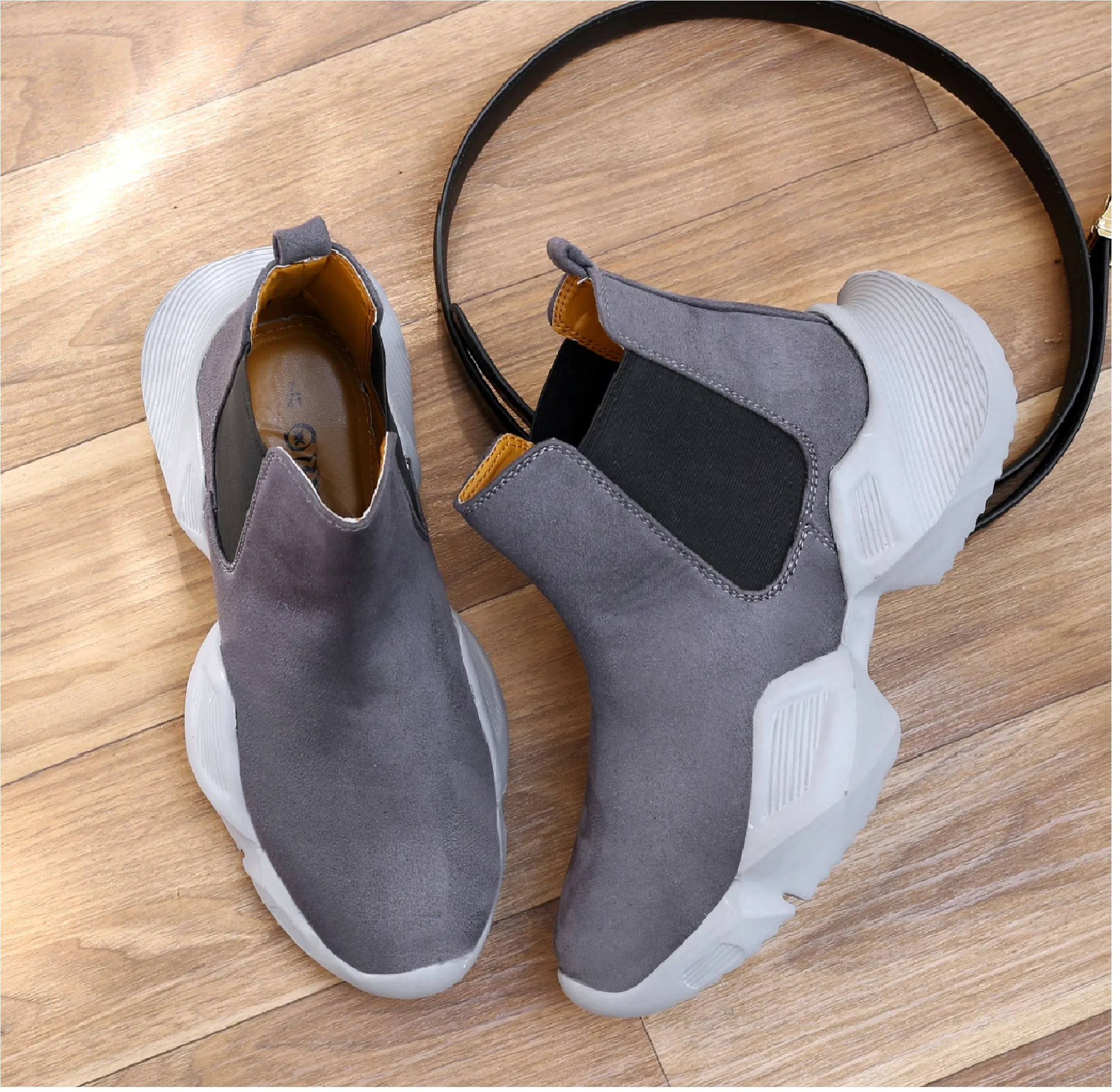 Bxxy's Designer Slip-on Boots For Men