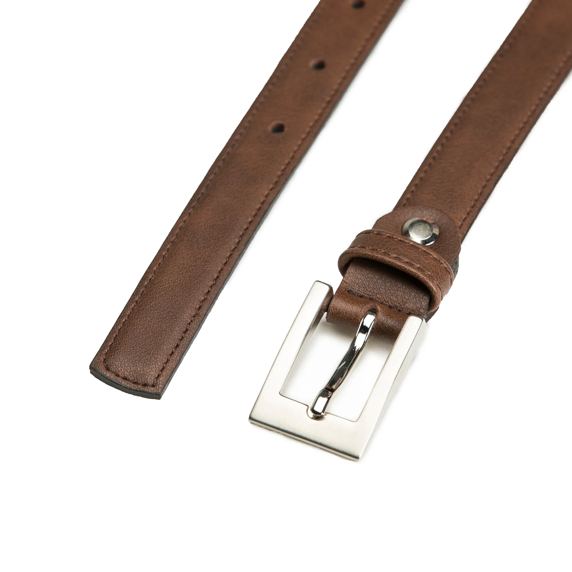 Camp Microfiber Women’s Brown Vegan Belt