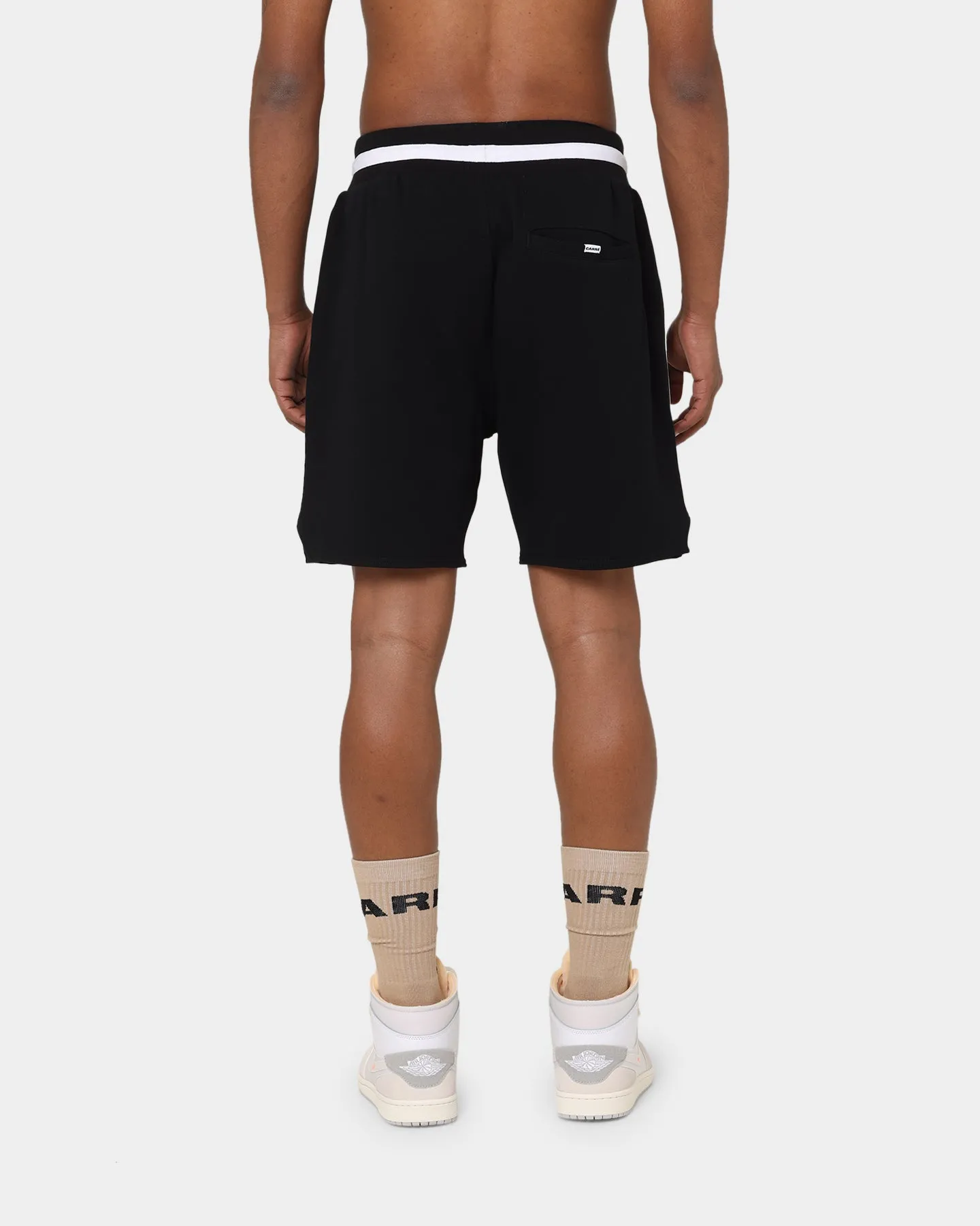 Carré Paris Original Fleece Basketball Shorts Black