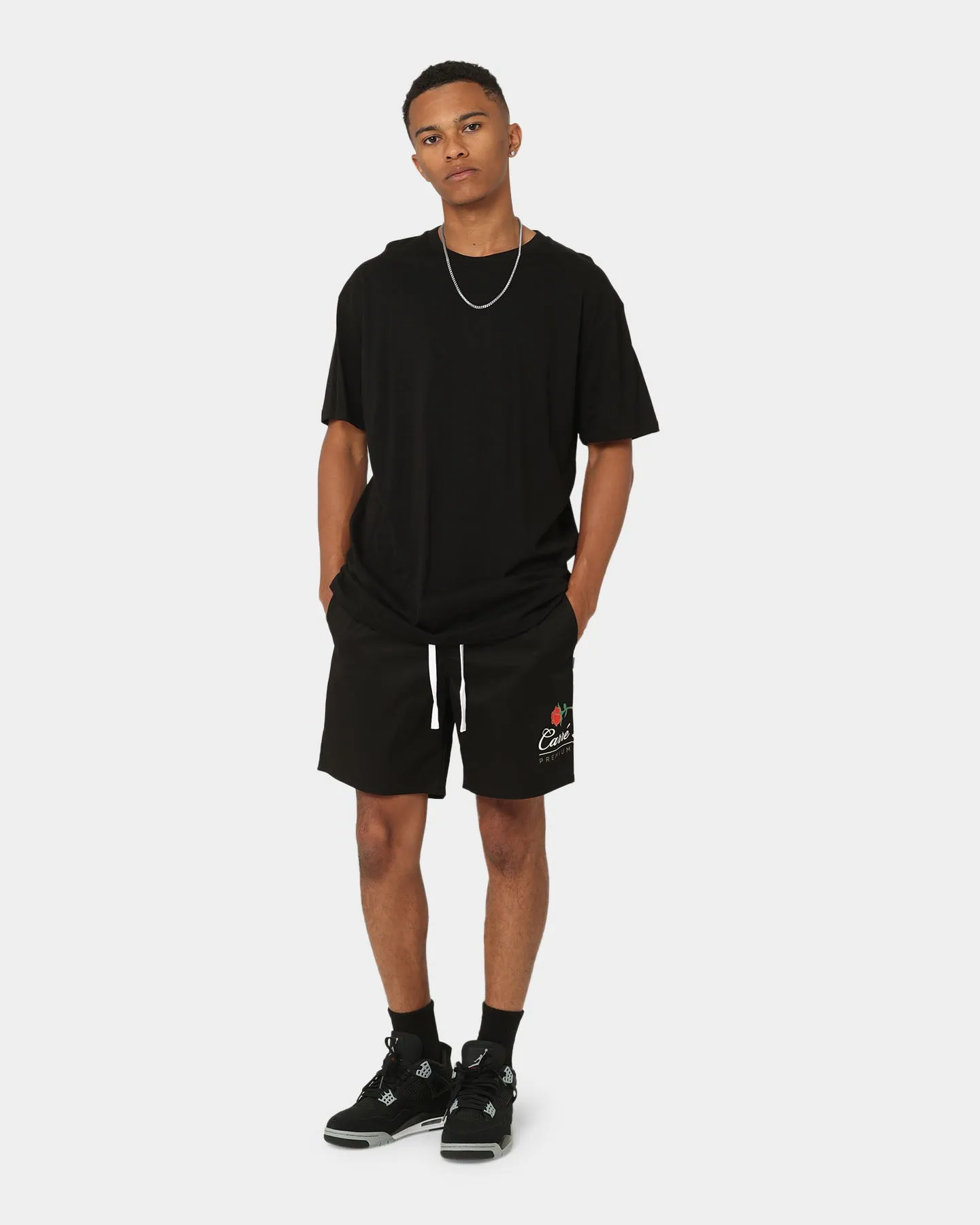 Carré Premium Athletic Slide Shorts Black