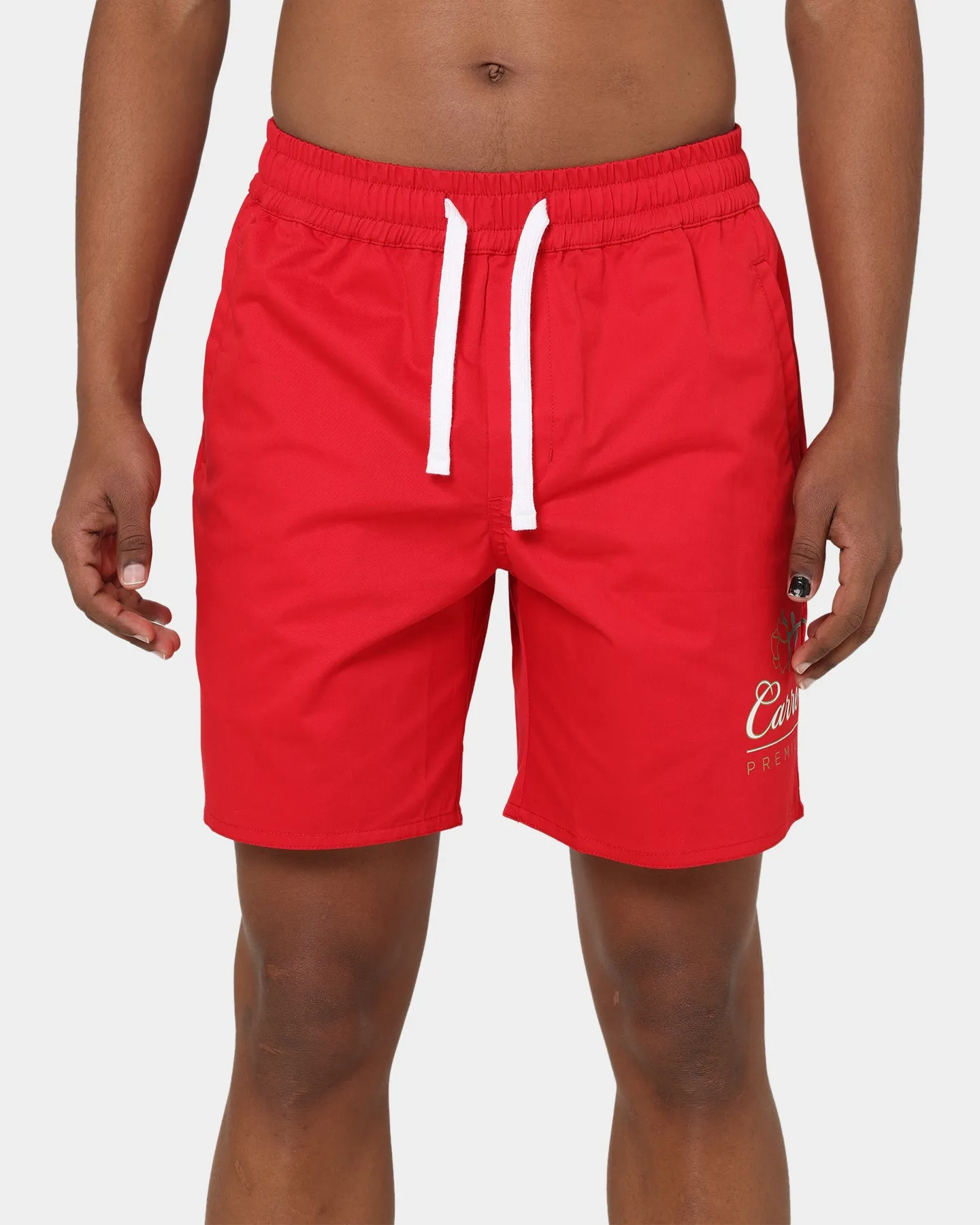 Carré Premium Athletic Slide Shorts Red