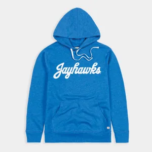 Classic Kansas Jayhawks Baseball Script Hoodie