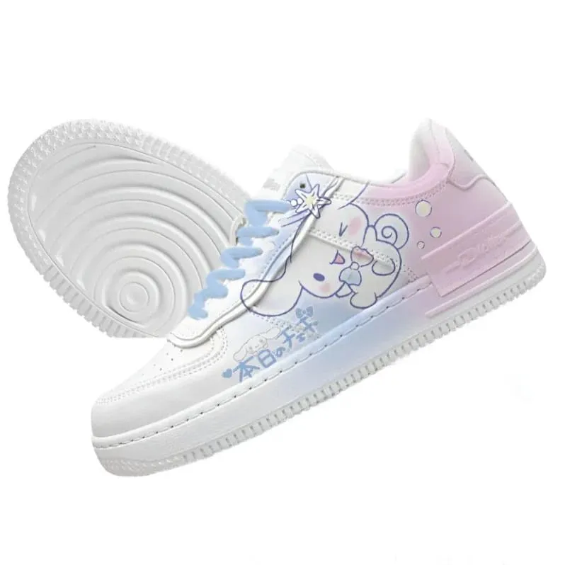 Cotton Candy Puppy Sneakers