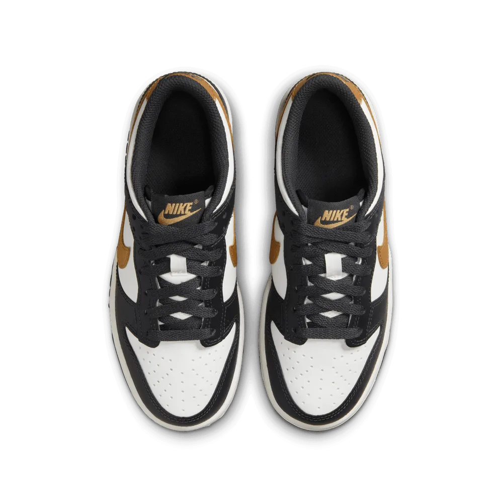 Dunk Low GS 'Summit White/Metallic Gold'