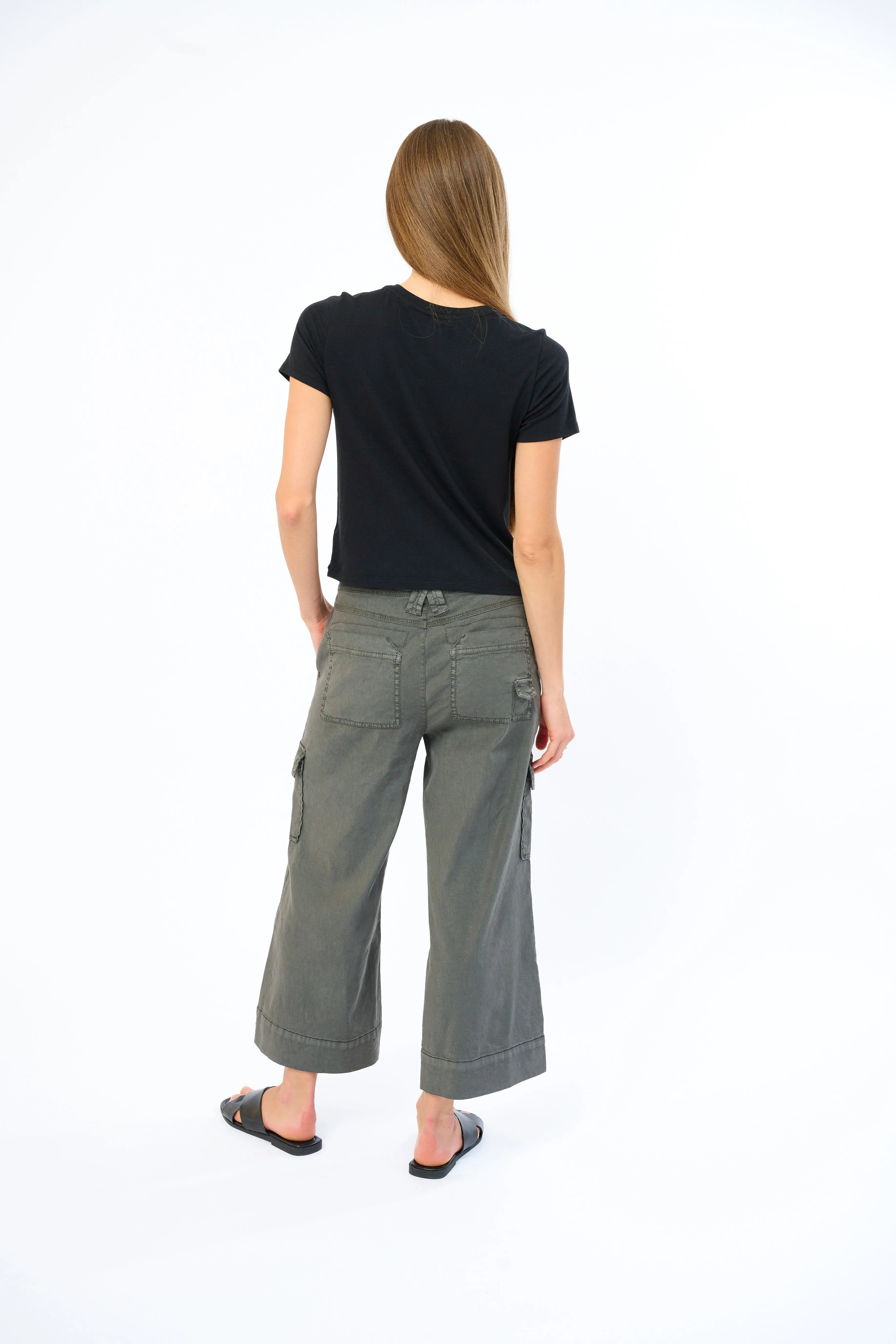 Galla Stretch Linen Pant