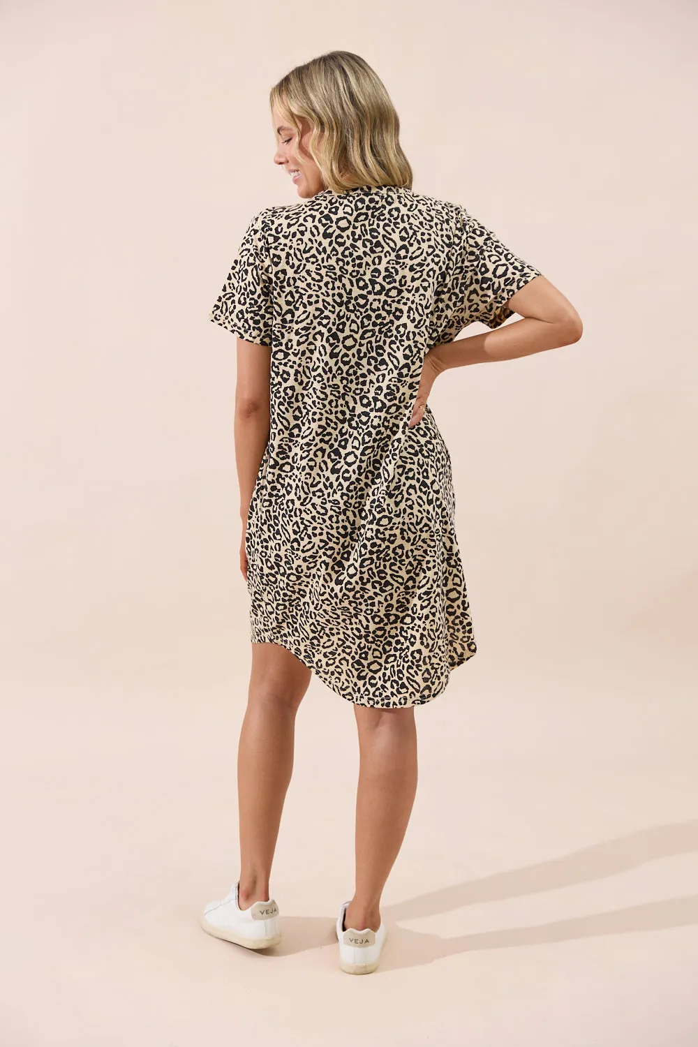 Getaway Dress - Leopard