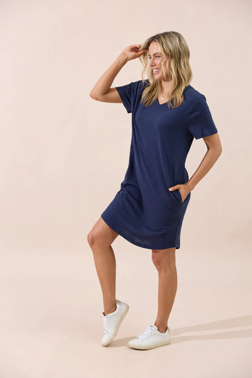 Getaway Dress - Navy