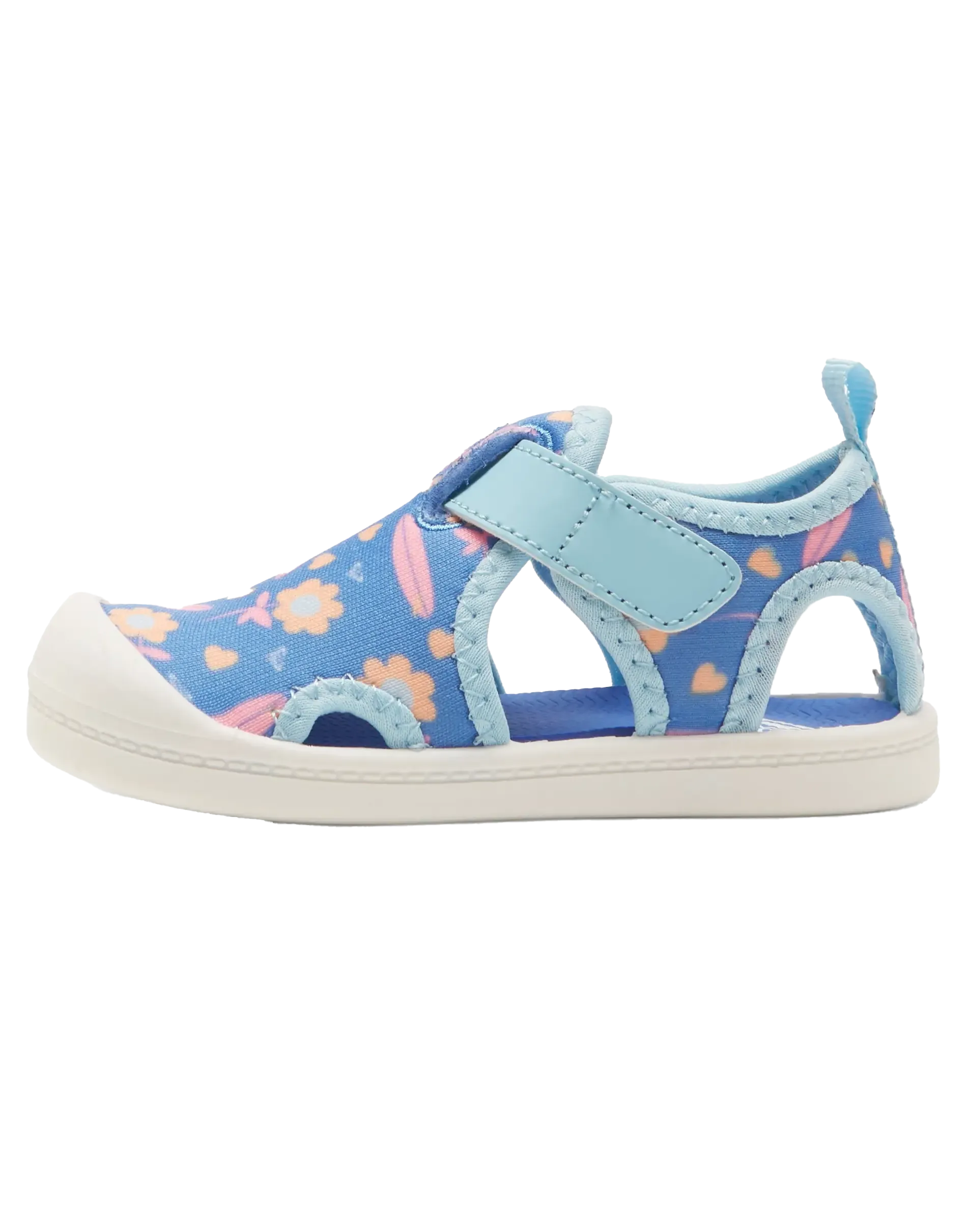 Girls Grom Shoes in Blue & Pink