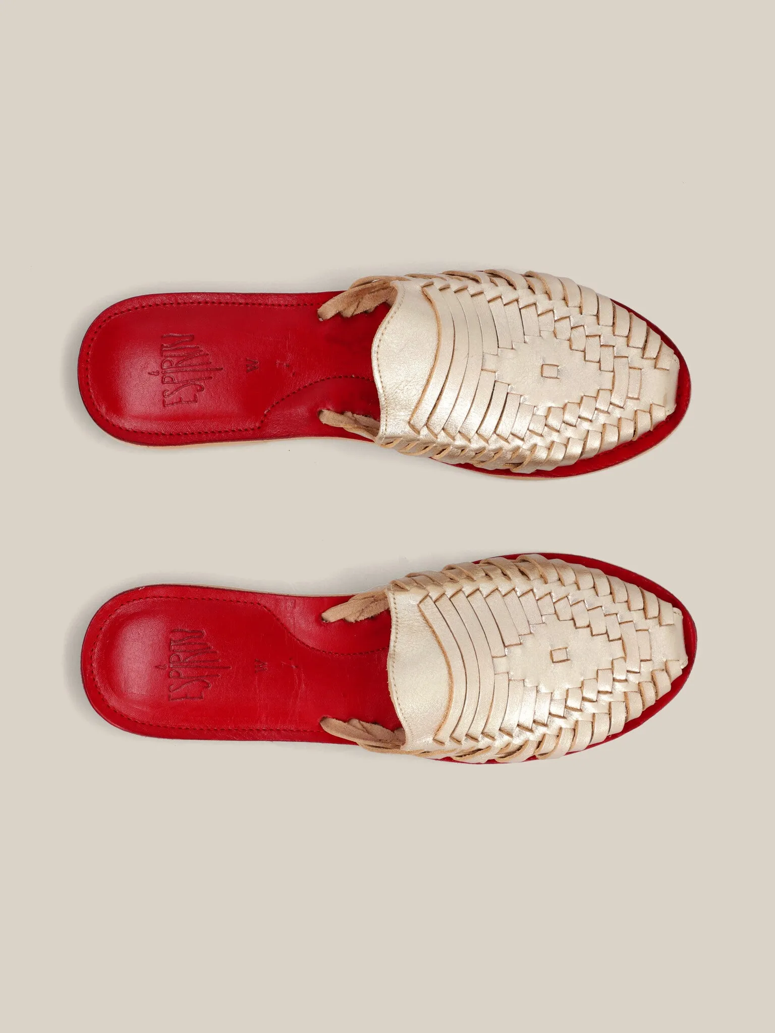 Gold Slip Ons –  Women - US