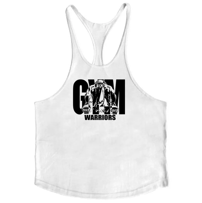 Gym Warriors Clothing Men's Bodybuilding Tank/stringers/Sleeveless T/ Cotton Sleeveless Sweatshirt Fitness Workout Sportswear Tops Male