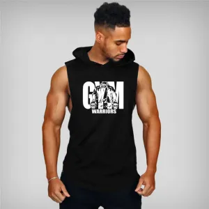 Gym Warriors Clothing Men's Bodybuilding Tank/stringers/Sleeveless T/ Cotton Sleeveless Sweatshirt Fitness Workout Sportswear Tops Male