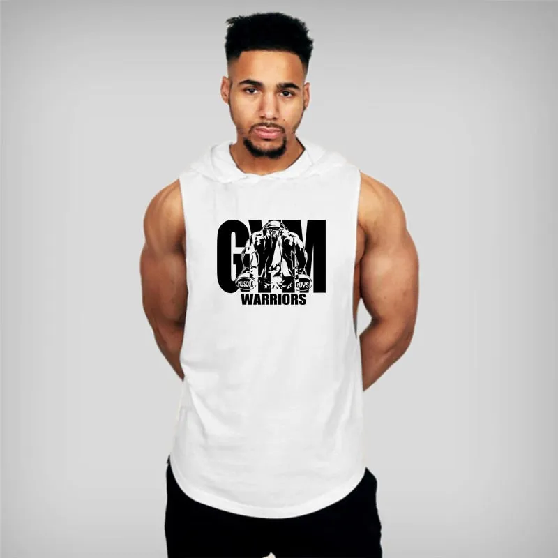 Gym Warriors Clothing Men's Bodybuilding Tank/stringers/Sleeveless T/ Cotton Sleeveless Sweatshirt Fitness Workout Sportswear Tops Male