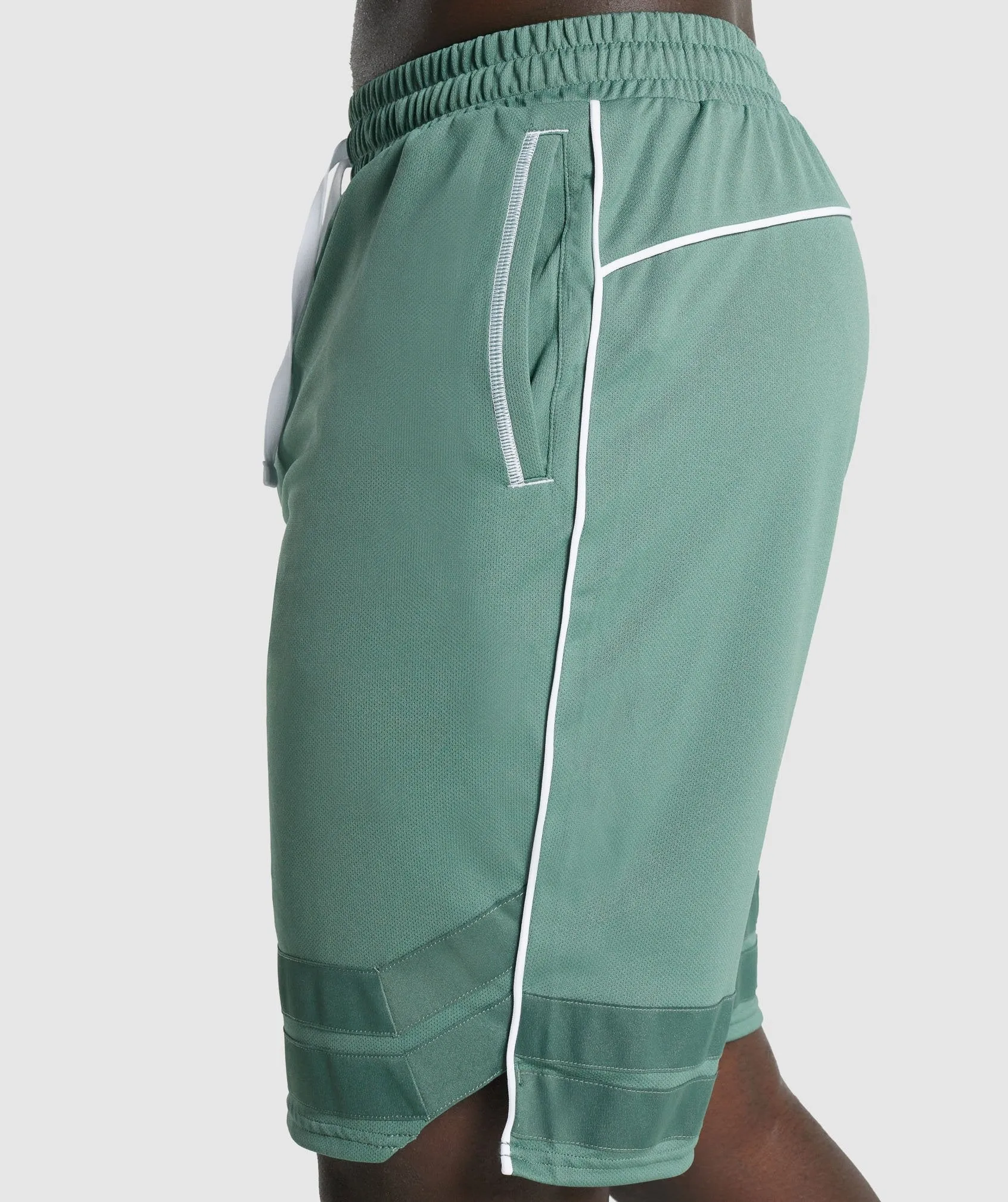 Gymshark Recess Basketball Shorts - Green