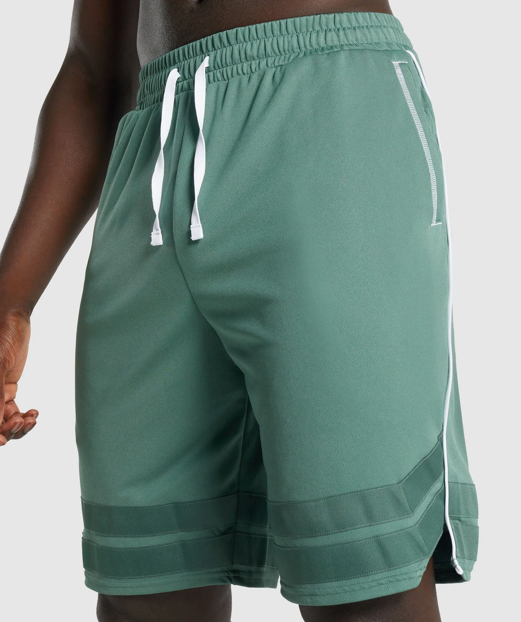 Gymshark Recess Basketball Shorts - Green