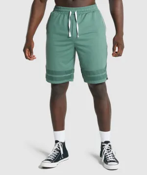 Gymshark Recess Basketball Shorts - Green