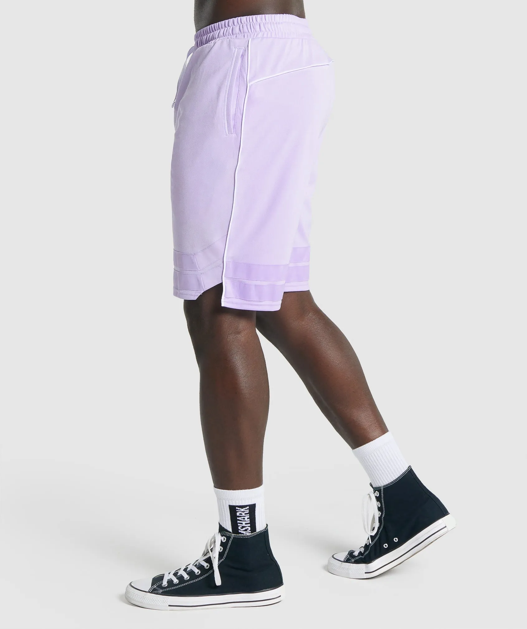 Gymshark Recess Basketball Shorts - Light Purple