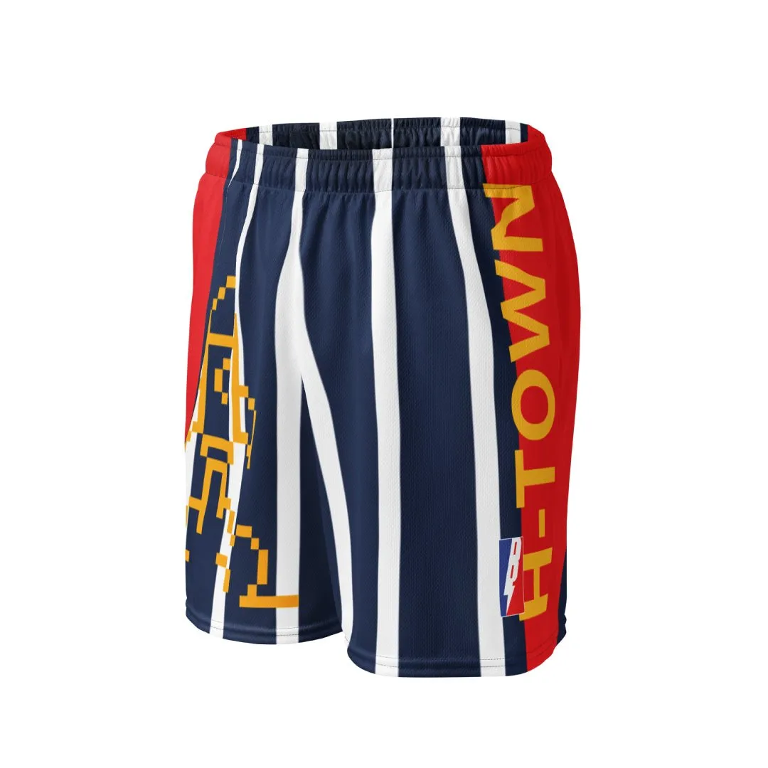 H-Town Rockets Basketball Mesh Shorts