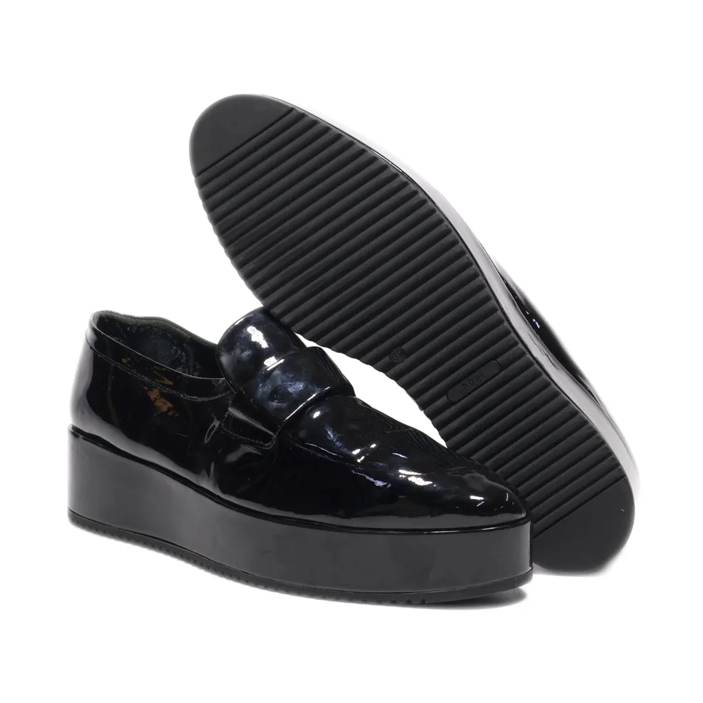 Hogl Platform Shoes Latex Black Colour For Women