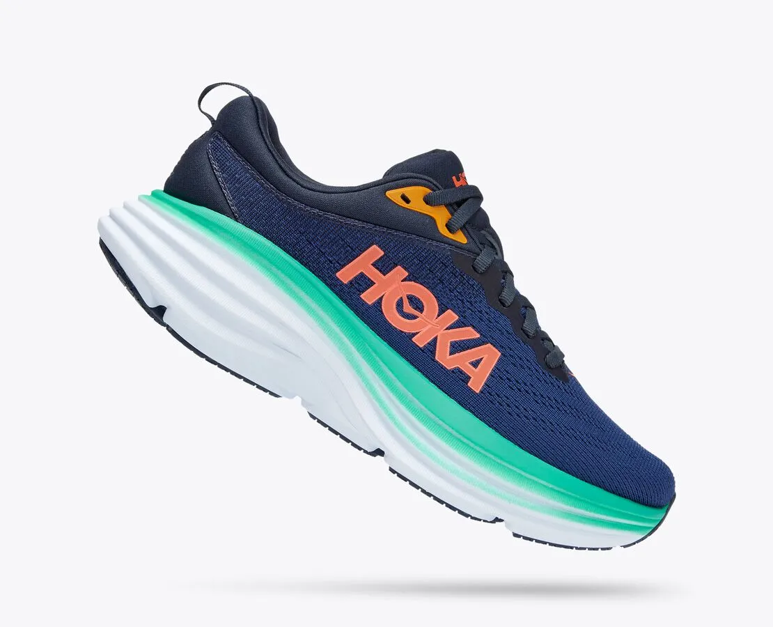 Hoka Bondi 8 Outer Space Bellwether Blue Women's