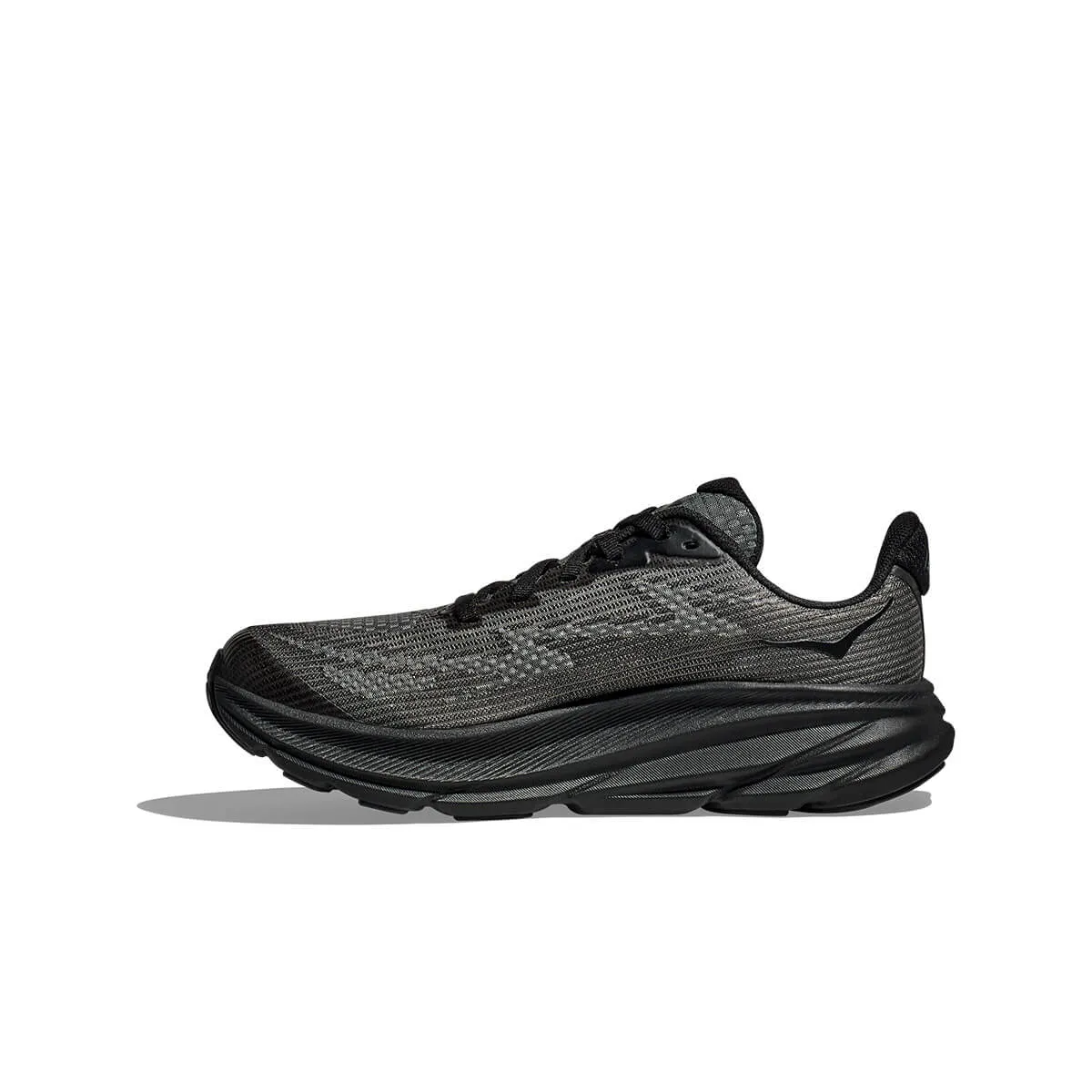 Hoka Clifton 9 Junior | Black / Carbon Black