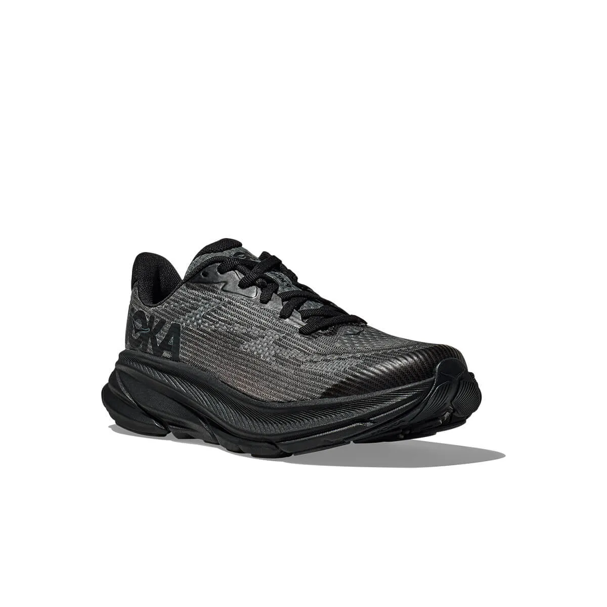 Hoka Clifton 9 Junior | Black / Carbon Black