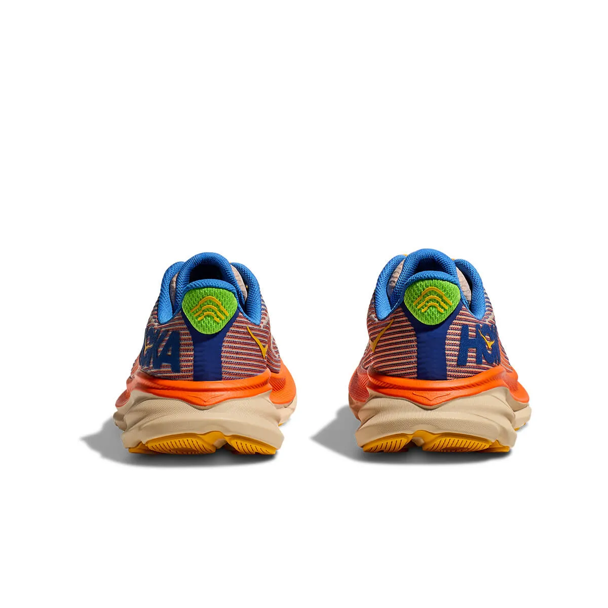 Hoka Clifton 9 Junior | Ultramarine / Electric Tangerine